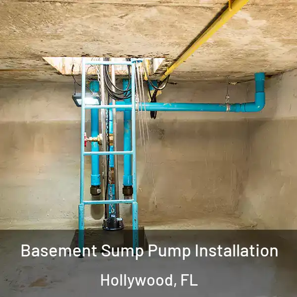  Basement Sump Pump Installation Hollywood, FL